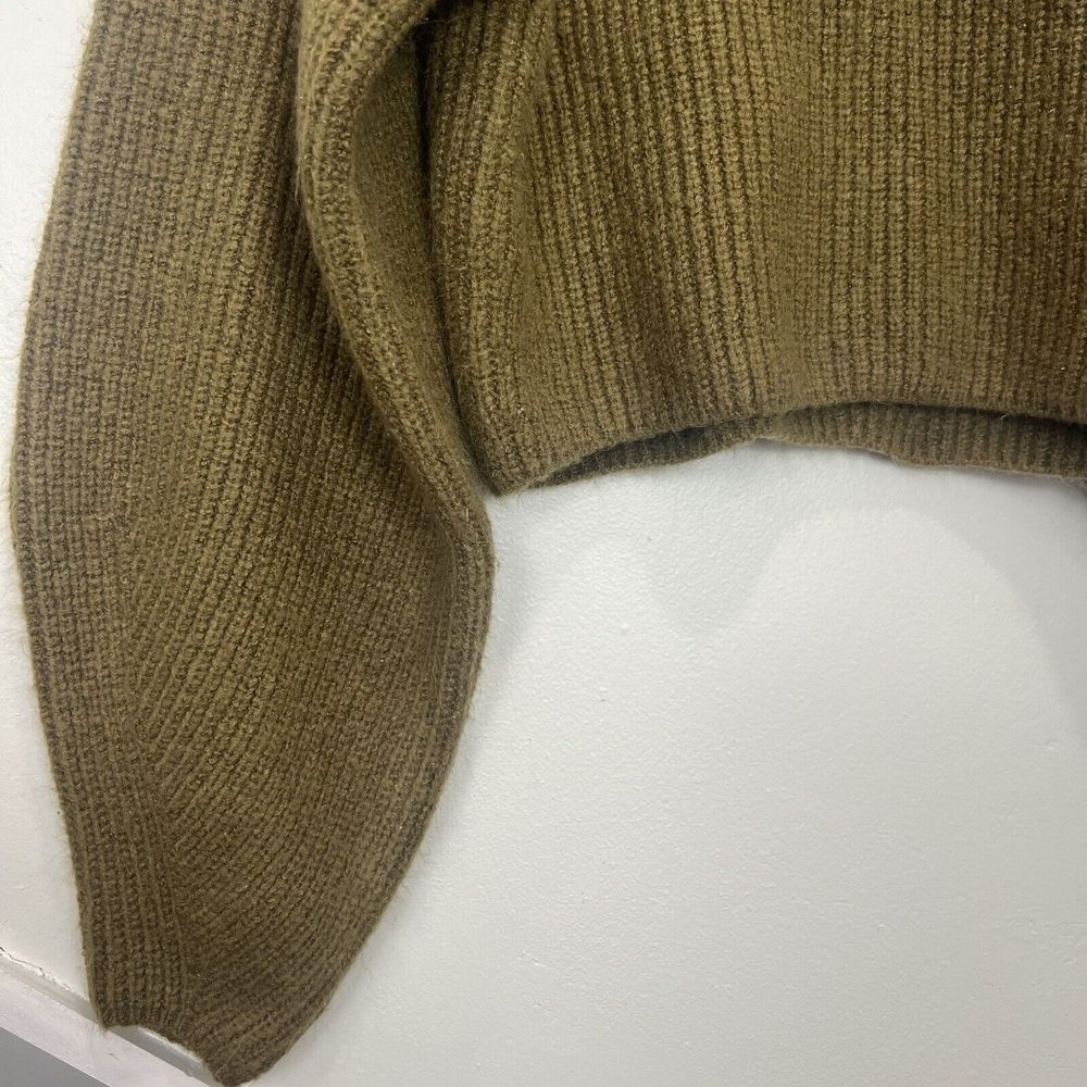 Urban Outfitters Women Sweater Size XS Chunky Knitted Crop Top Dolman Sleeve - Picture 6 of 8